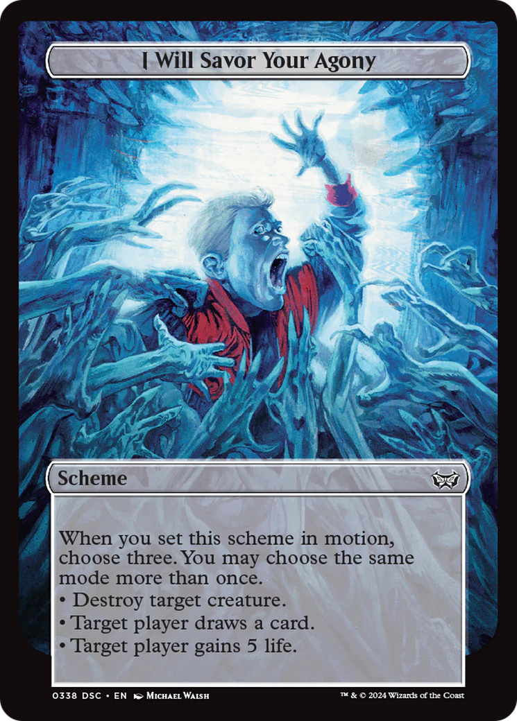 I Will Savor Your Agony (Full Art) [Duskmourn: Archenemy] - Image 2