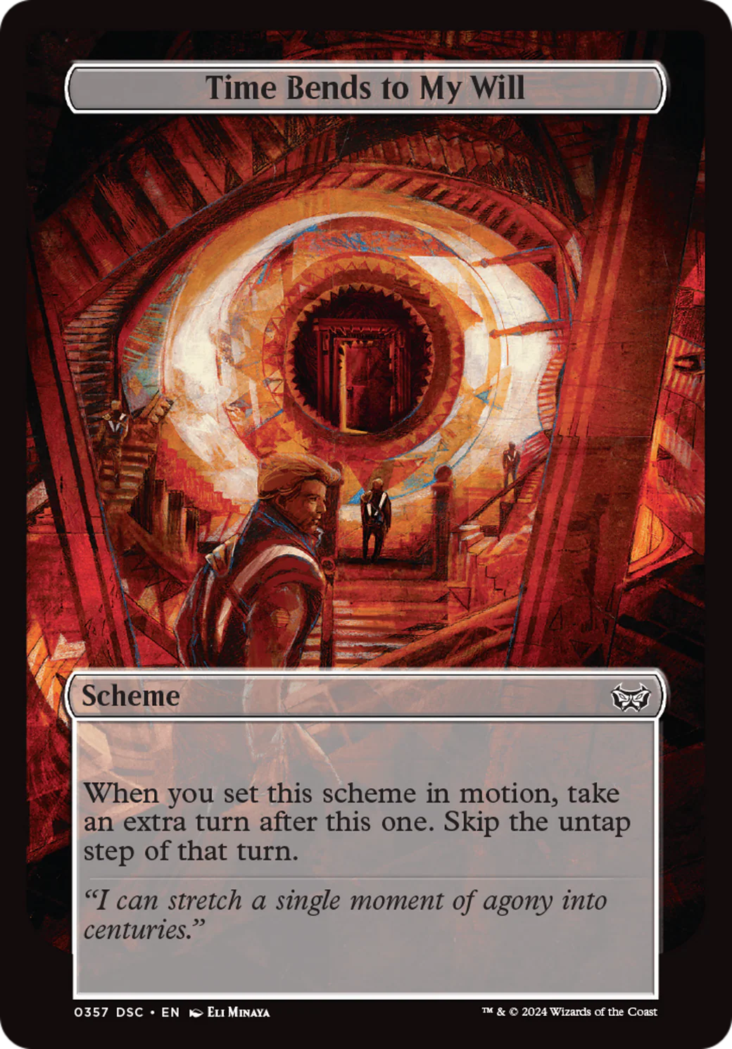 Time Bends to My Will (Full Art) [Duskmourn: Archenemy] - Image 2